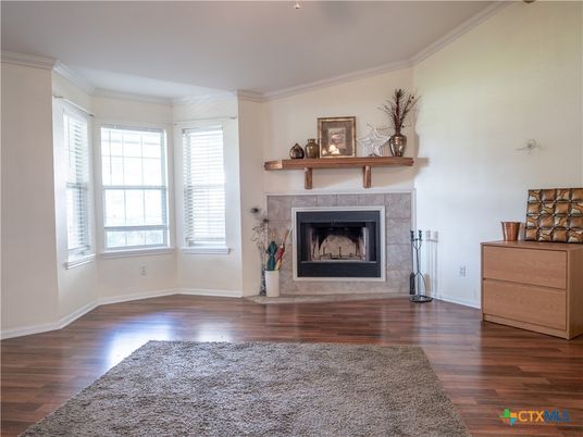 Fireplace, Interior, Wood Texture Flooring