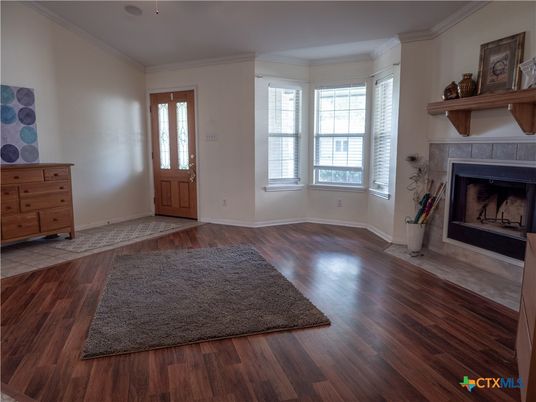 Fireplace, Interior, Wood Texture Flooring