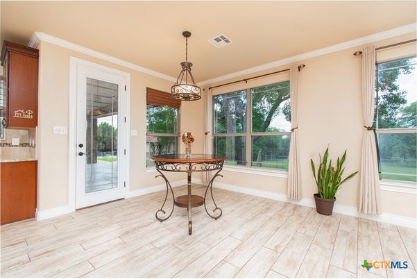 Interior, Pendant Lights, Wood Texture Flooring
