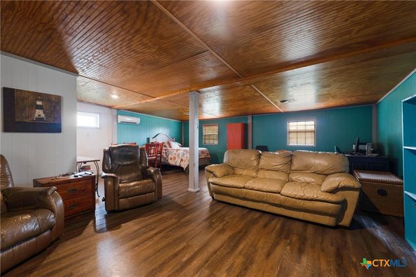 Interior, Recessed Lighting, Wooden Ceilings, Wood Texture Flooring