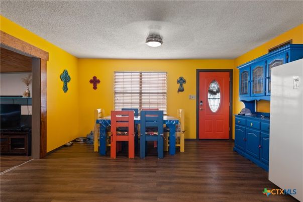 Dining room, Interior, Wood Texture Flooring