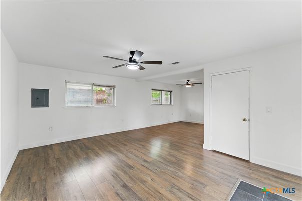 Empty room, Interior, Wood Texture Flooring