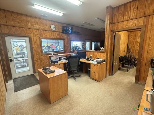 Home Office, Interior, Wooden Walls