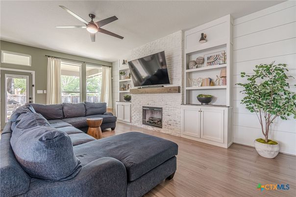 Fireplace, Interior, Living room, Wood Texture Flooring