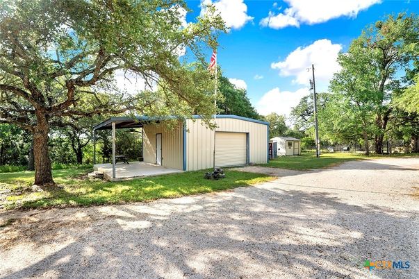 Backyard, Detached Garage, Exterior