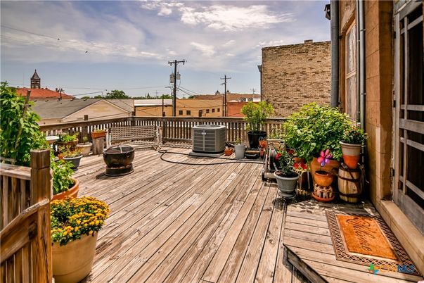 Exterior, Wood Texture Flooring