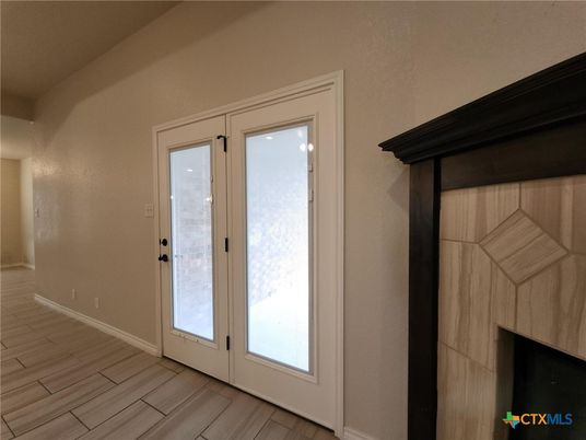 Fireplace, Interior, Wood Texture Flooring