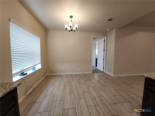 Chandelier, Empty room, Interior, Wood Texture Flooring