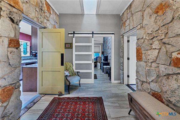 Interior, Stone Walls