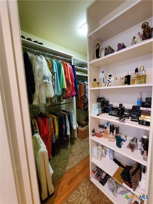 Interior, Recessed Lighting, Walk-in Closets, Wood Texture Flooring
