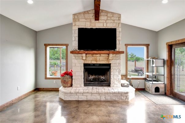 Fireplace, Interior, Recessed Lighting