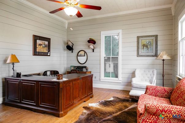 Home Office, Interior, Wood Texture Flooring