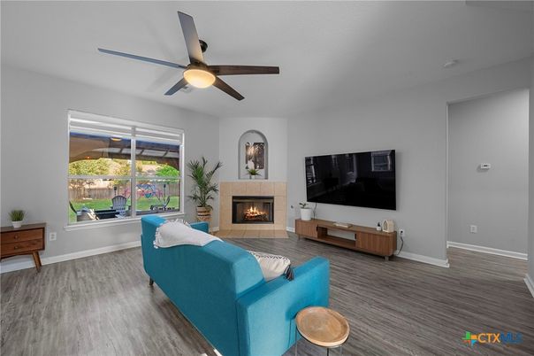 Fireplace, Interior, Living room, Wood Texture Flooring