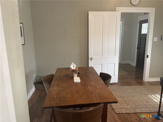 Dining room, Interior, Wood Texture Flooring