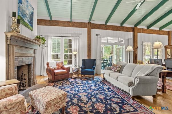 Fireplace, Interior, Living room, Wood Texture Flooring