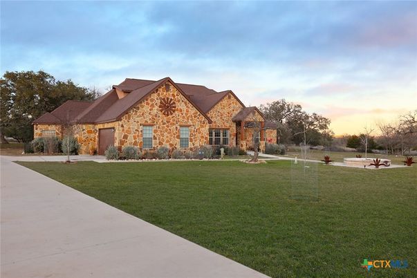 Backyard, Exterior, Facade, Brick Traditional