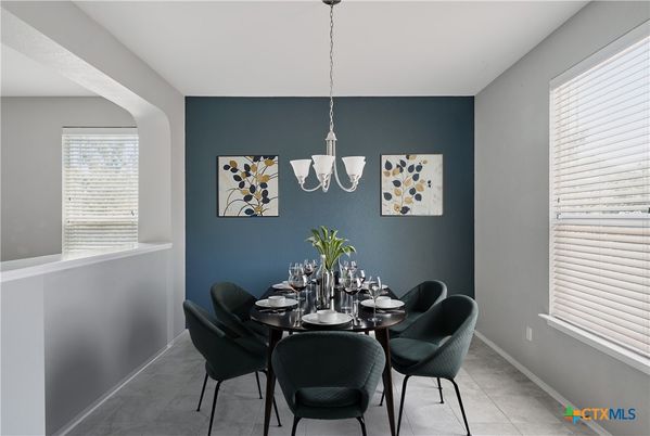 Dining room, Interior, Pendant Lights