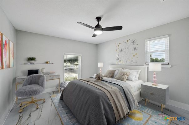 Bedroom, Interior, Marble