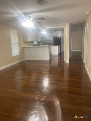 Empty room, Interior, Kitchen, Wood Texture Flooring