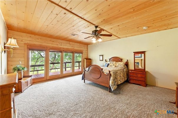 Bedroom, Interior, Wooden Ceilings, Wooden Walls