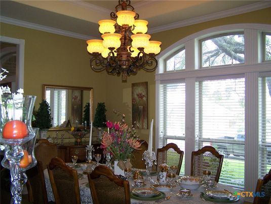 Chandelier, Dining room, Interior