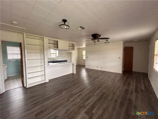 Empty room, Interior, Kitchen, Wood Texture Flooring