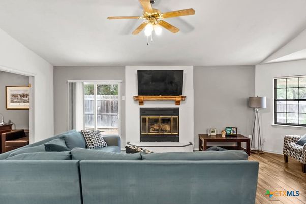 Fireplace, Interior, Living room, Wood Texture Flooring