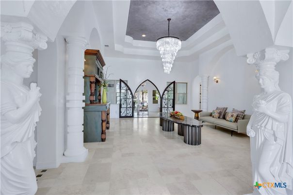 Chandelier, Interior, Recessed Lighting