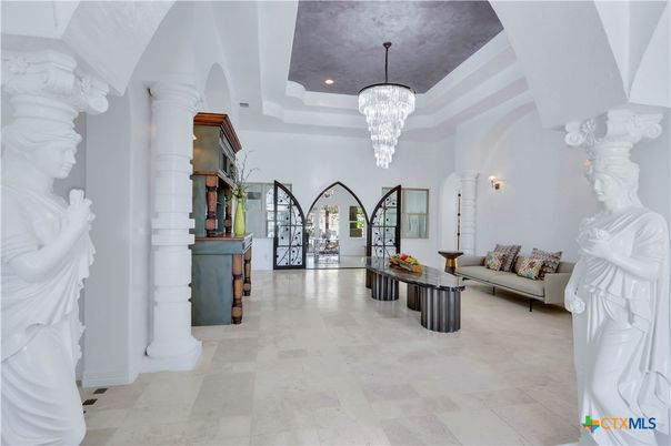 Chandelier, Interior, Recessed Lighting