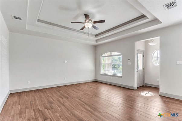 Empty room, Interior, Wood Texture Flooring