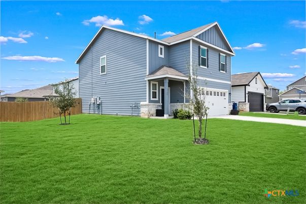 Attached, Backyard, Exterior, Facade, Farmhouse