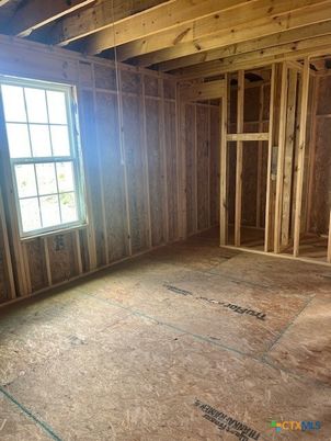 Empty room, Interior, Wooden Beams, Wooden Walls