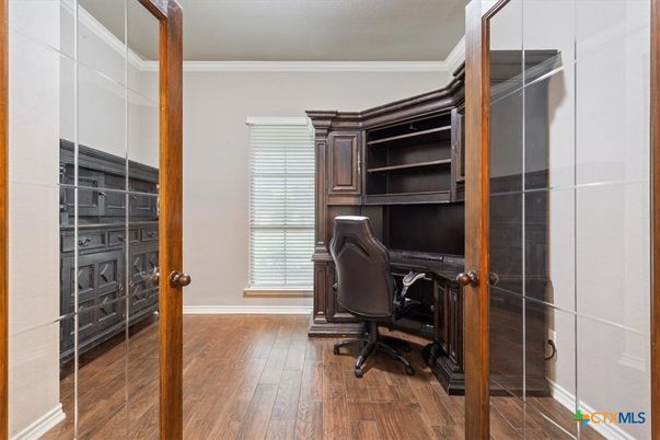 Home Office, Interior, Wood Texture Flooring