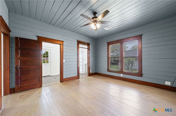 Empty room, Interior, Wood Texture Flooring