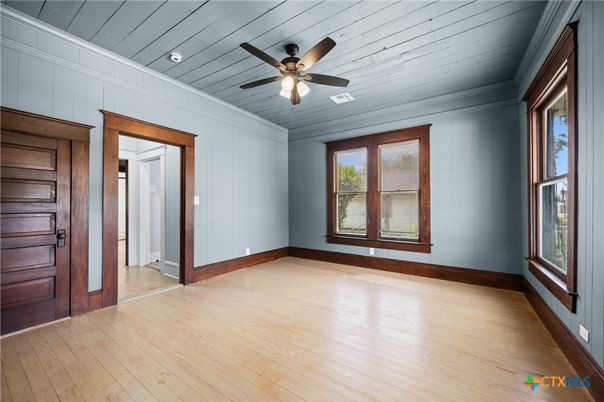 Empty room, Interior, Wood Texture Flooring