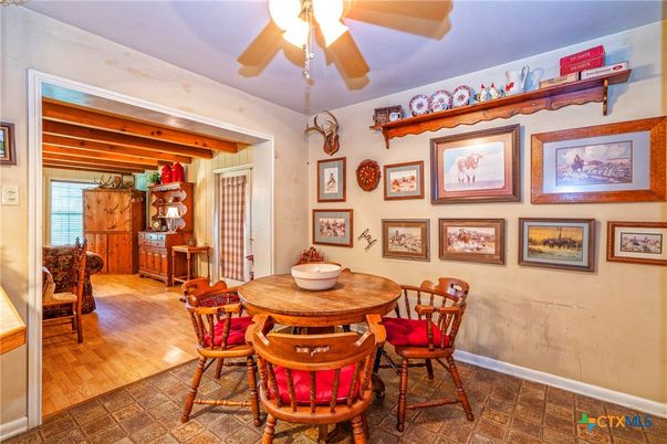 Dining room, Interior, Wood Texture Flooring