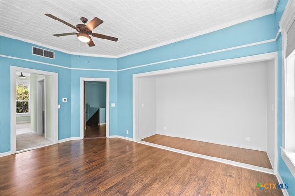 Empty room, Interior, Wood Texture Flooring