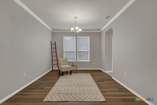 Chandelier, Interior, Wood Texture Flooring