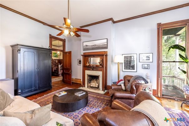 Fireplace, Interior, Living room, Wood Texture Flooring