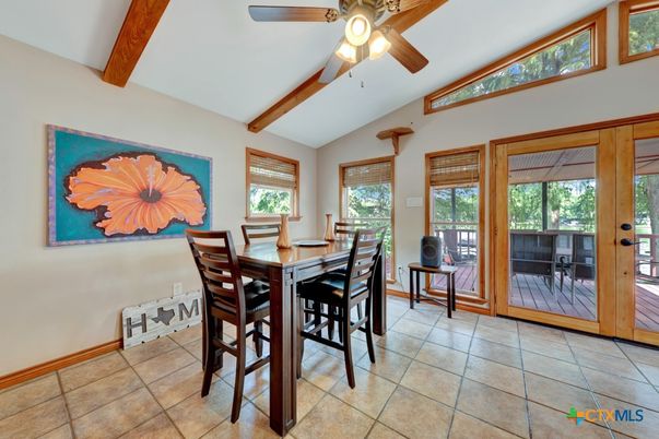 Dining room, Interior, Wooden Beams