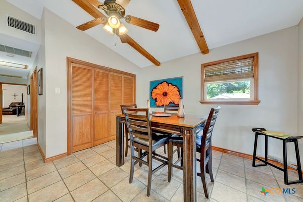 Dining room, Interior, Wooden Beams
