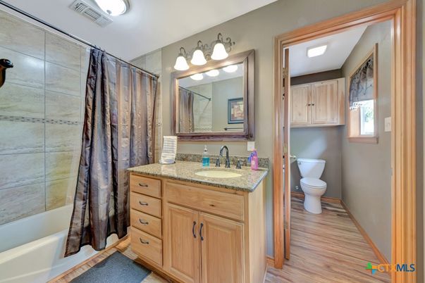 Bathroom, Interior, Wood Texture Flooring