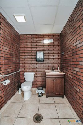 Bathroom, Interior, Stone Walls