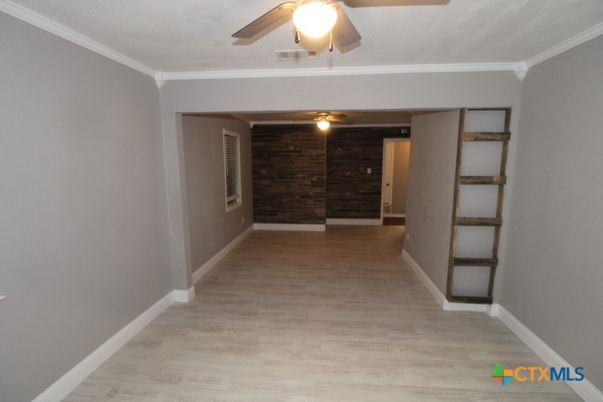 Interior, Stone Walls, Wood Texture Flooring