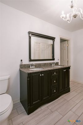 Bathroom, Chandelier, Dual Sink Vanities, Interior