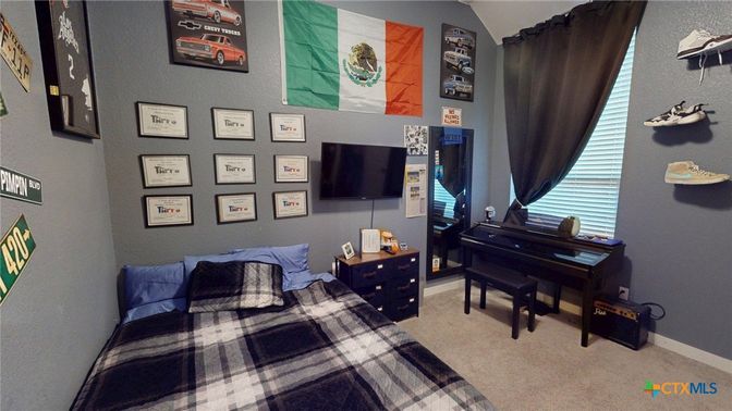 Bedroom, Interior, Piano