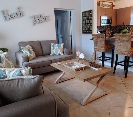 Interior, Kitchen, Living room