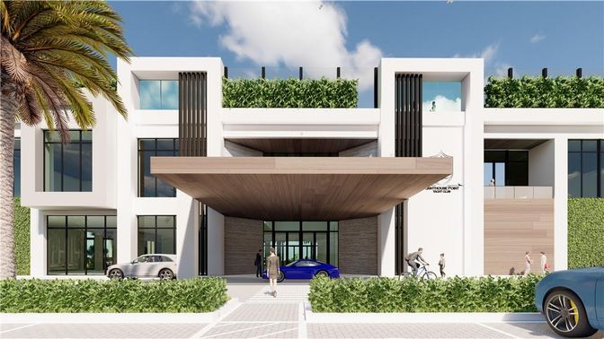 Exterior, Facade, Modern