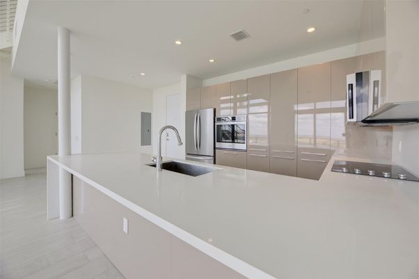 Interior, Kitchen, Recessed Lighting, Stainless Steel Appliances