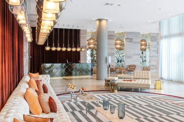 Interior, Living room, Pendant Lights, Recessed Lighting